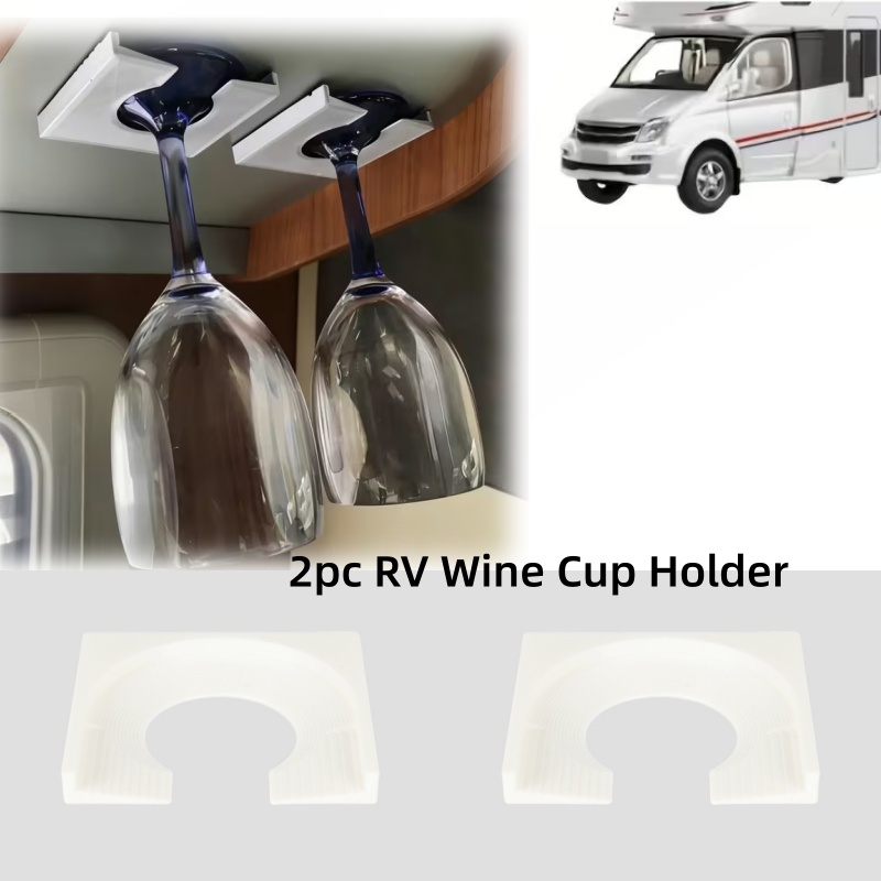 Wine & Beer Guayaquil - 2pc RV Campervan Wine Cup Holder