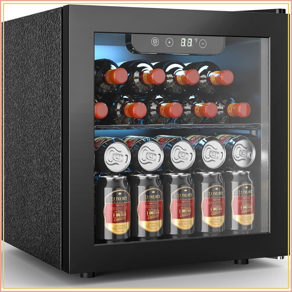 Freestanding Wine Fridge 12 Bo - Wine Beer Cooler Fridge ulasan dan harga
