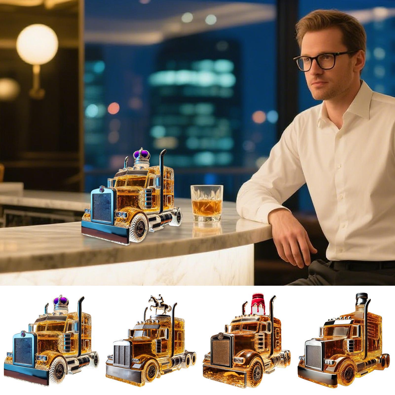 Wine Decanter Half Truck Bourb - Wine Beer Truck ulasan dan harga