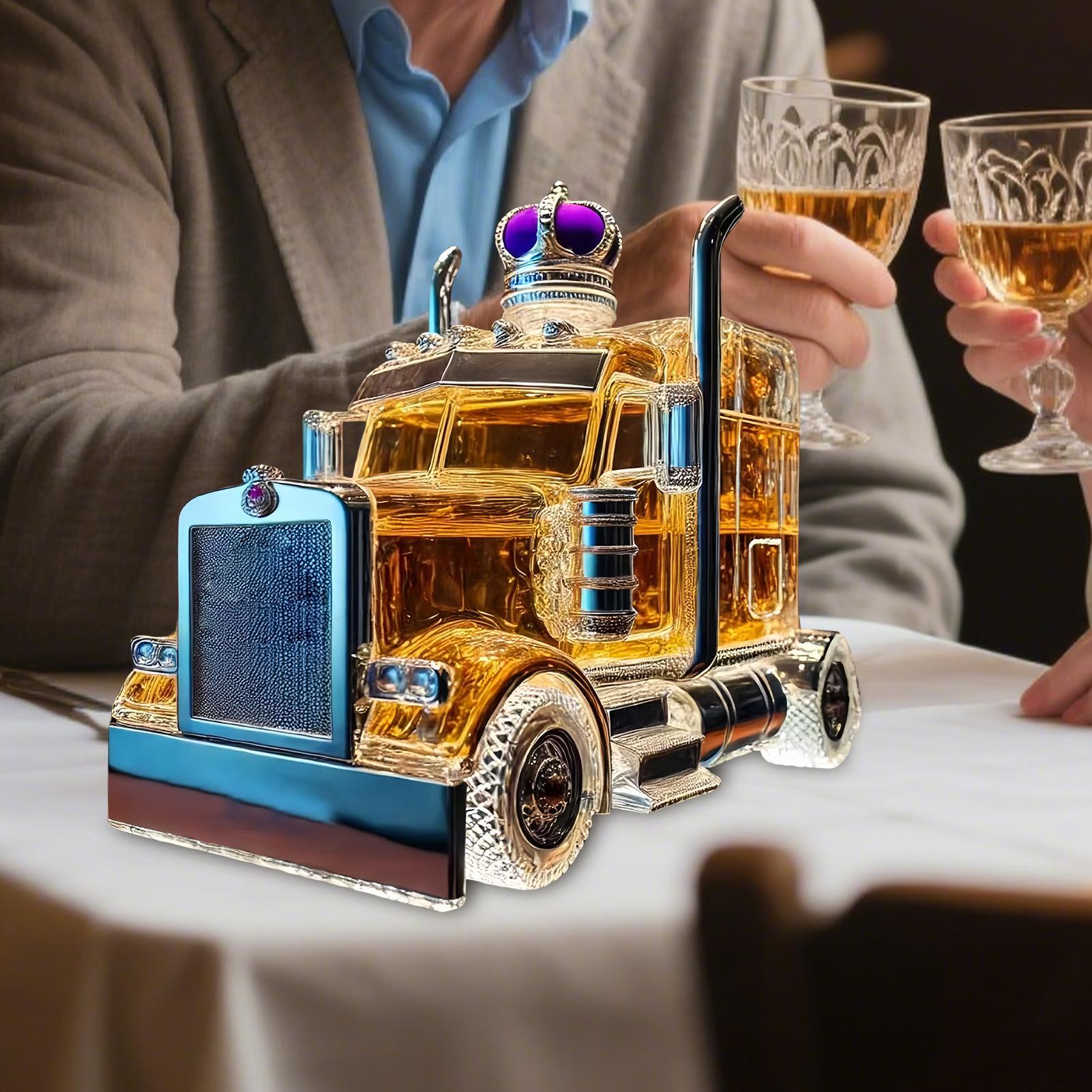 Wine Decanter Half Truck Bourb - Wine Beer Truck ulasan dan harga