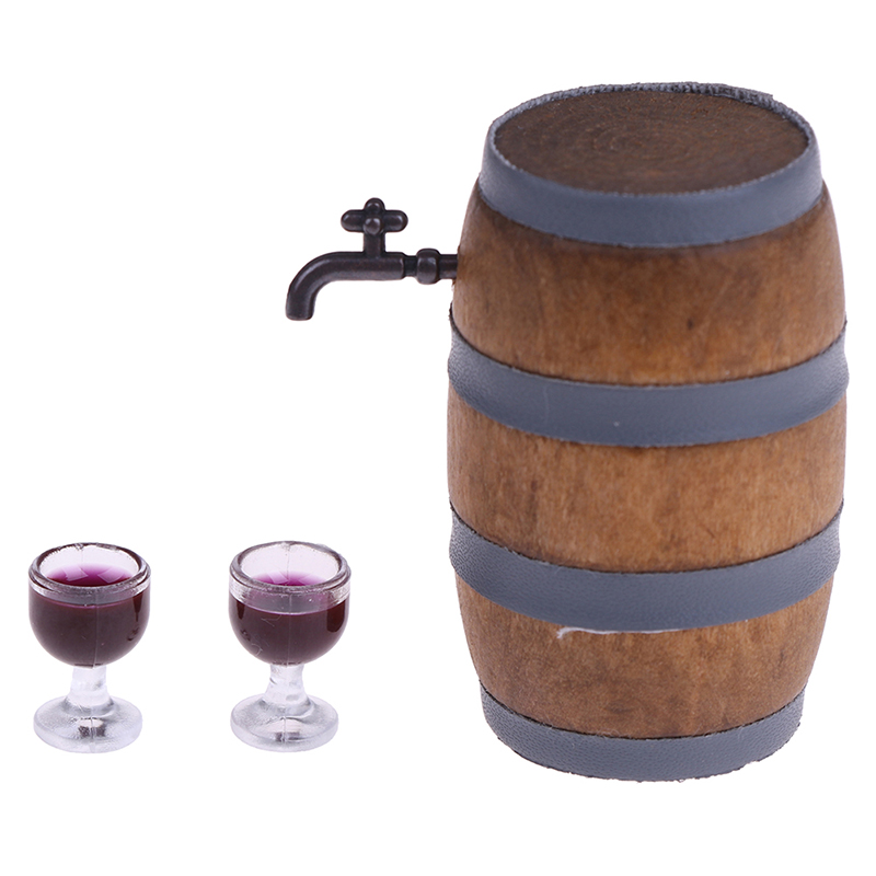 Mini Wooden Red Wine Barrel Mi - Wine Y Beer ulasan dan harga