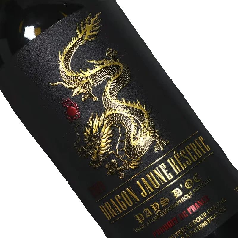 Custom Luxury Wine Label Roll｜ - Wine Beer Juice ulasan dan harga