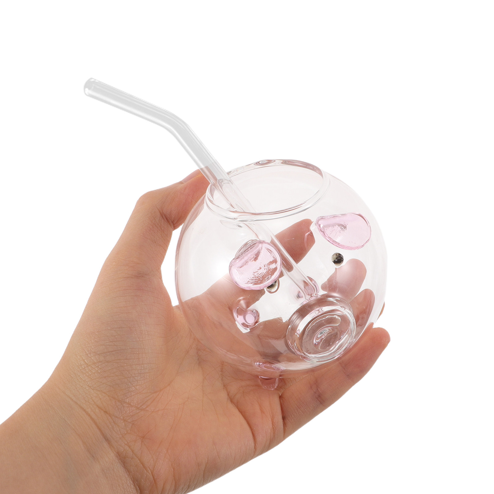 Creative Pig Shaped Glass Cock - Wine Beer Juice ulasan dan harga