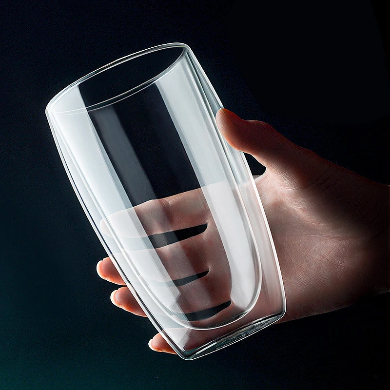 Transparent Glass Coffee Cup M - Wine Vodka Beer ulasan dan harga
