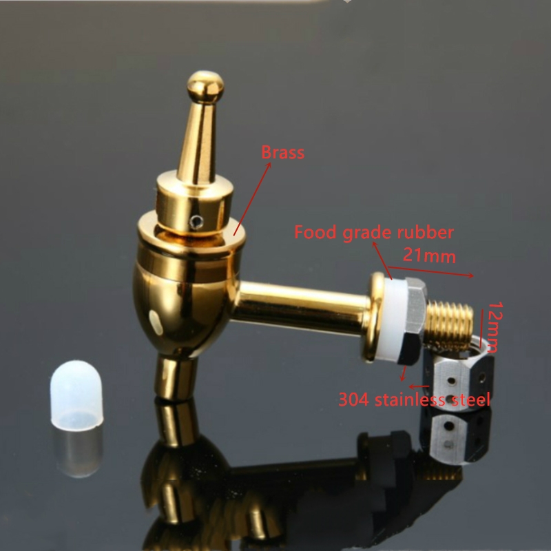 Copper Wine Barrel Spigot Beve - Wine Beer Juice ulasan dan harga