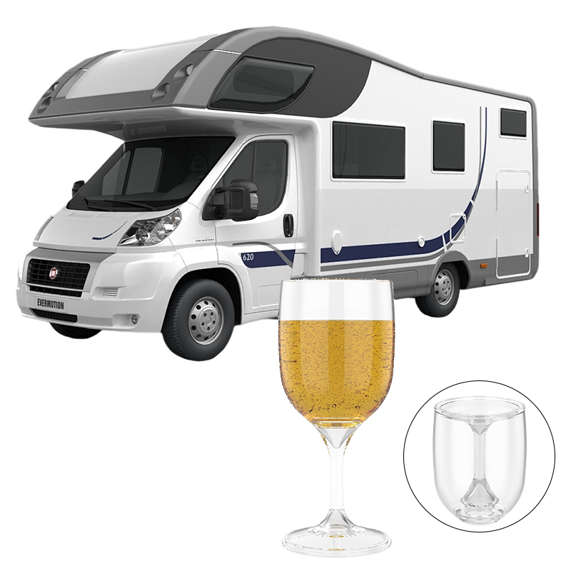 RV Portable Wine Glass Goblet  - Wine & Beer Guayaquil ulasan dan harga