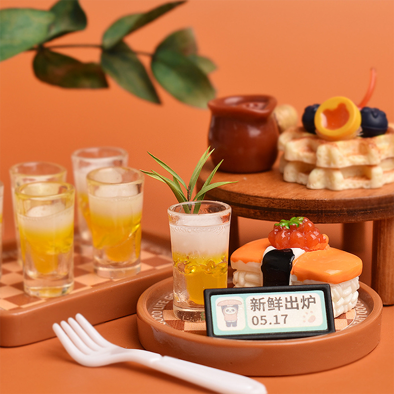 10pcs Miniature Toy Kitchen Be - Wine Y Beer ulasan dan harga