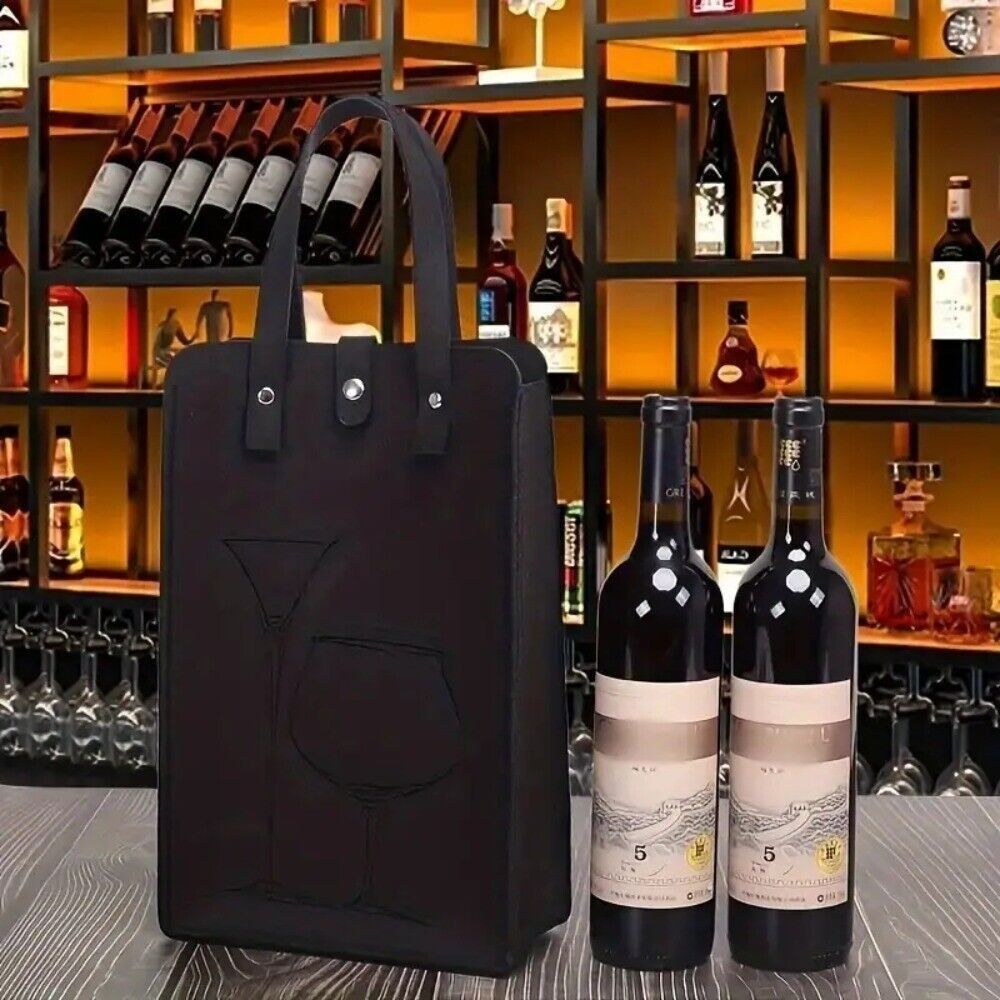 High Quality Felt Red Wine Bag - Wine & Beer Guayaquil ulasan dan harga