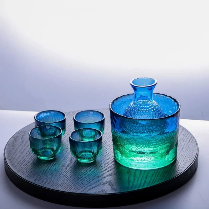 Glass Beer Cup Set Bar Accesso - Wine Vodka Beer ulasan dan harga