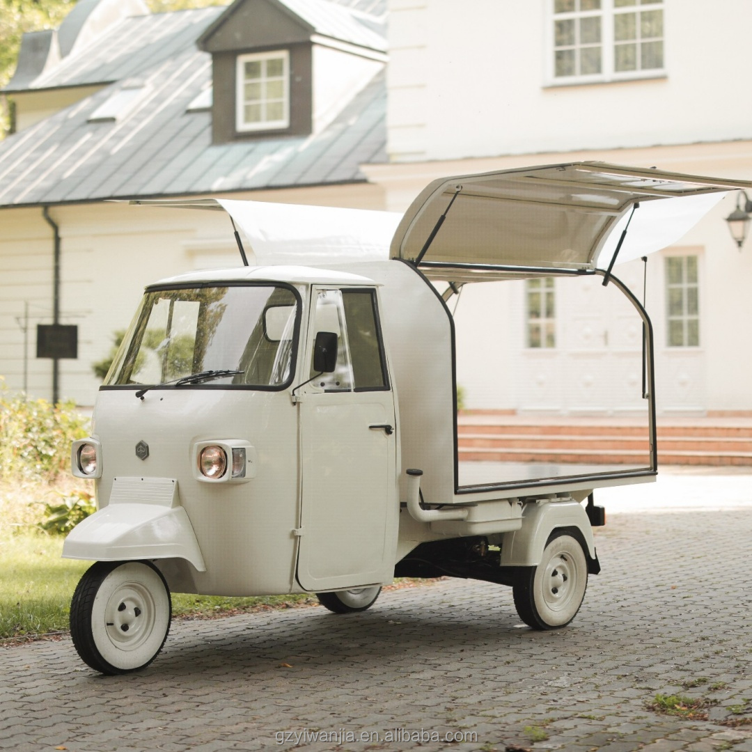New Mobile Electric Piaggio Ap - Wine Beer Truck ulasan dan harga