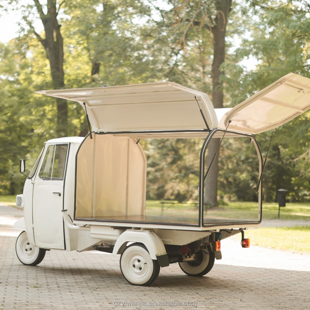 New Mobile Electric Piaggio Ap - Wine Beer Truck ulasan dan harga