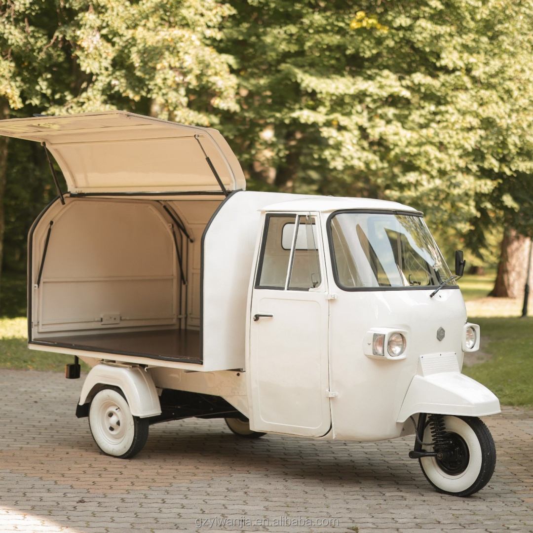 New Mobile Electric Piaggio Ap - Wine Beer Truck ulasan dan harga