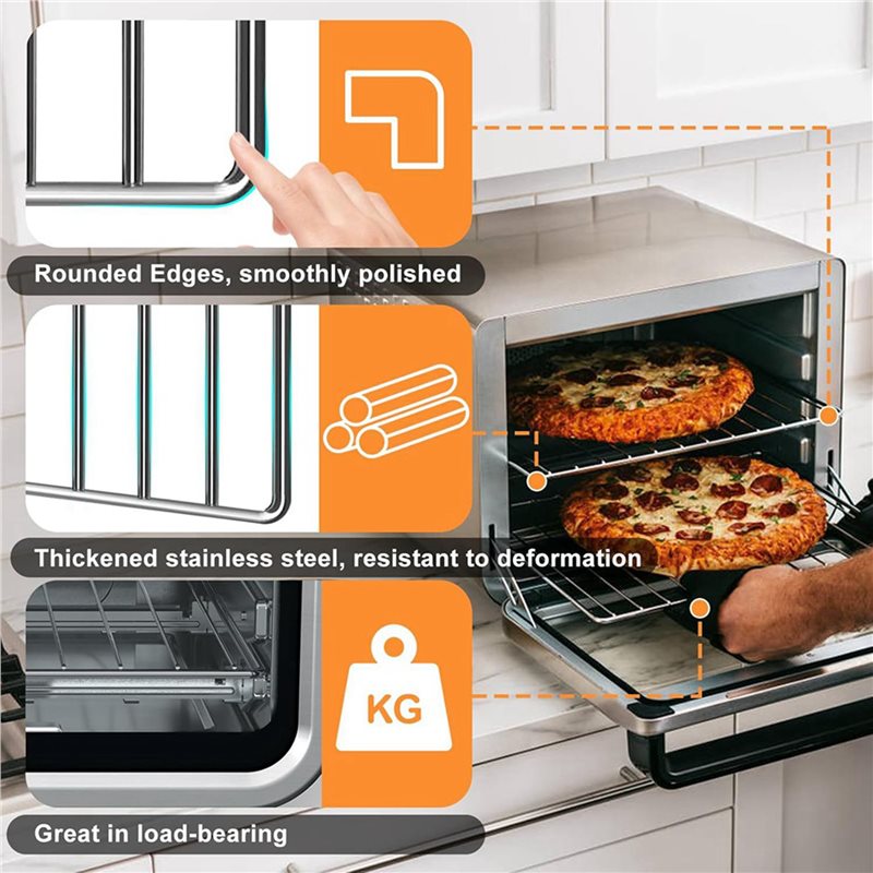 【PASSIONE 】2X Air Fryer Rack F - Ninja Air Fryer Dt201 ulasan dan harga