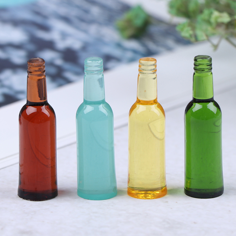 6pcs 1:12 Dollhouse Miniature  - Wine Y Beer ulasan dan harga