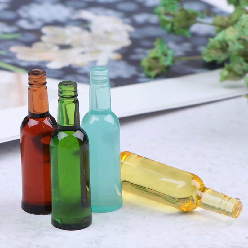 6pcs 1:12 Dollhouse Miniature  - Wine Y Beer ulasan dan harga