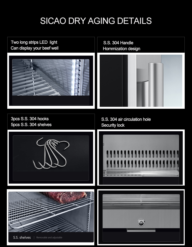 RTS Dry Age Fridge Wine Cooler - Wine & Beer Guayaquil ulasan dan harga