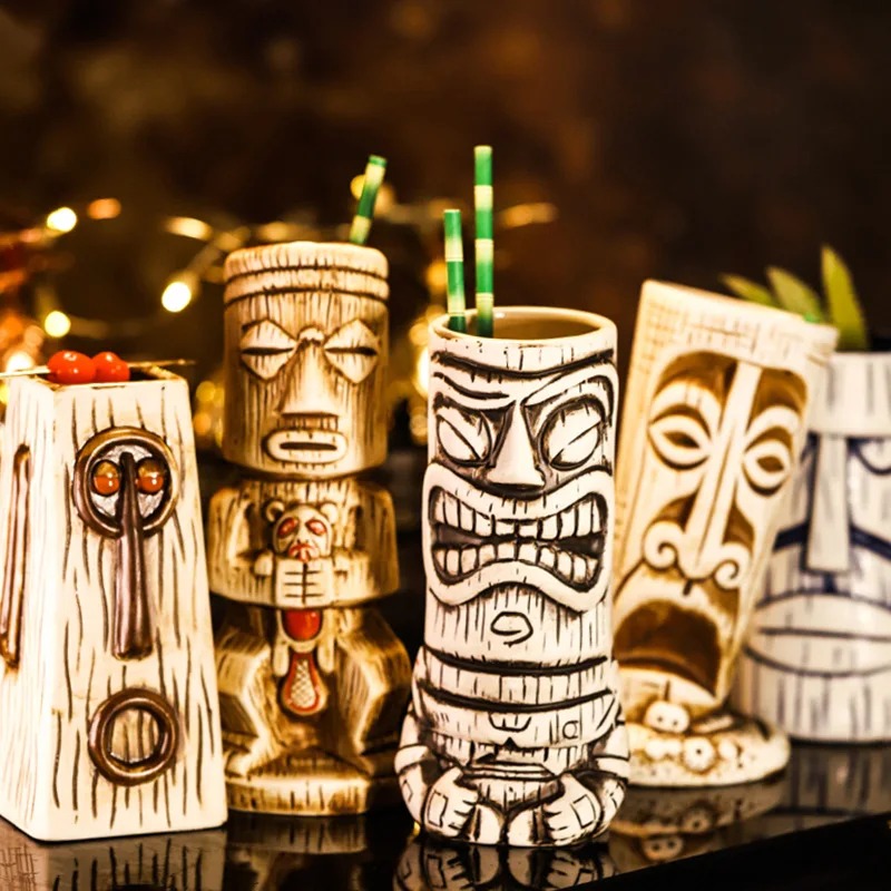 Creative Ceramic Mug Shaman To - Wine Beer Juice ulasan dan harga