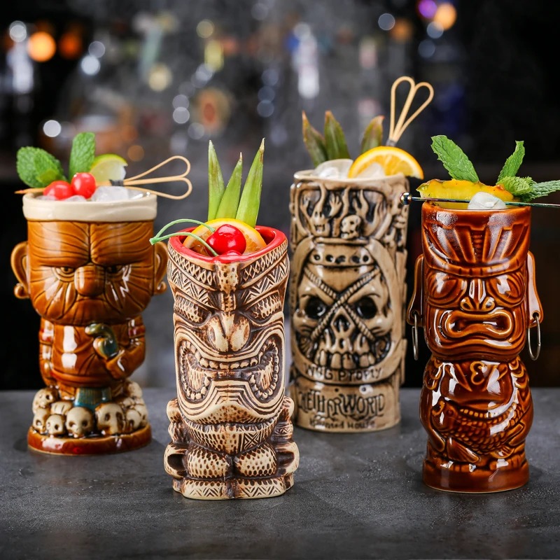 Creative Ceramic Mug Shaman To - Wine Beer Juice ulasan dan harga