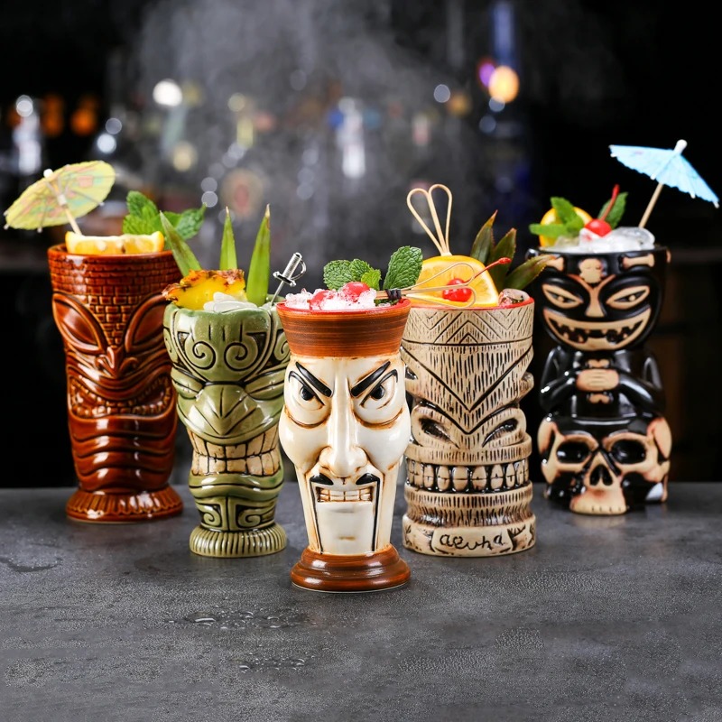 Creative Ceramic Mug Shaman To - Wine Beer Juice ulasan dan harga