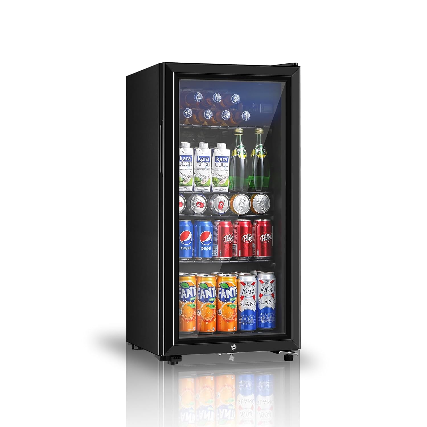 Beverage Refrigerator, 3.2 Cu. - Wine Beer Cooler Fridge ulasan dan harga