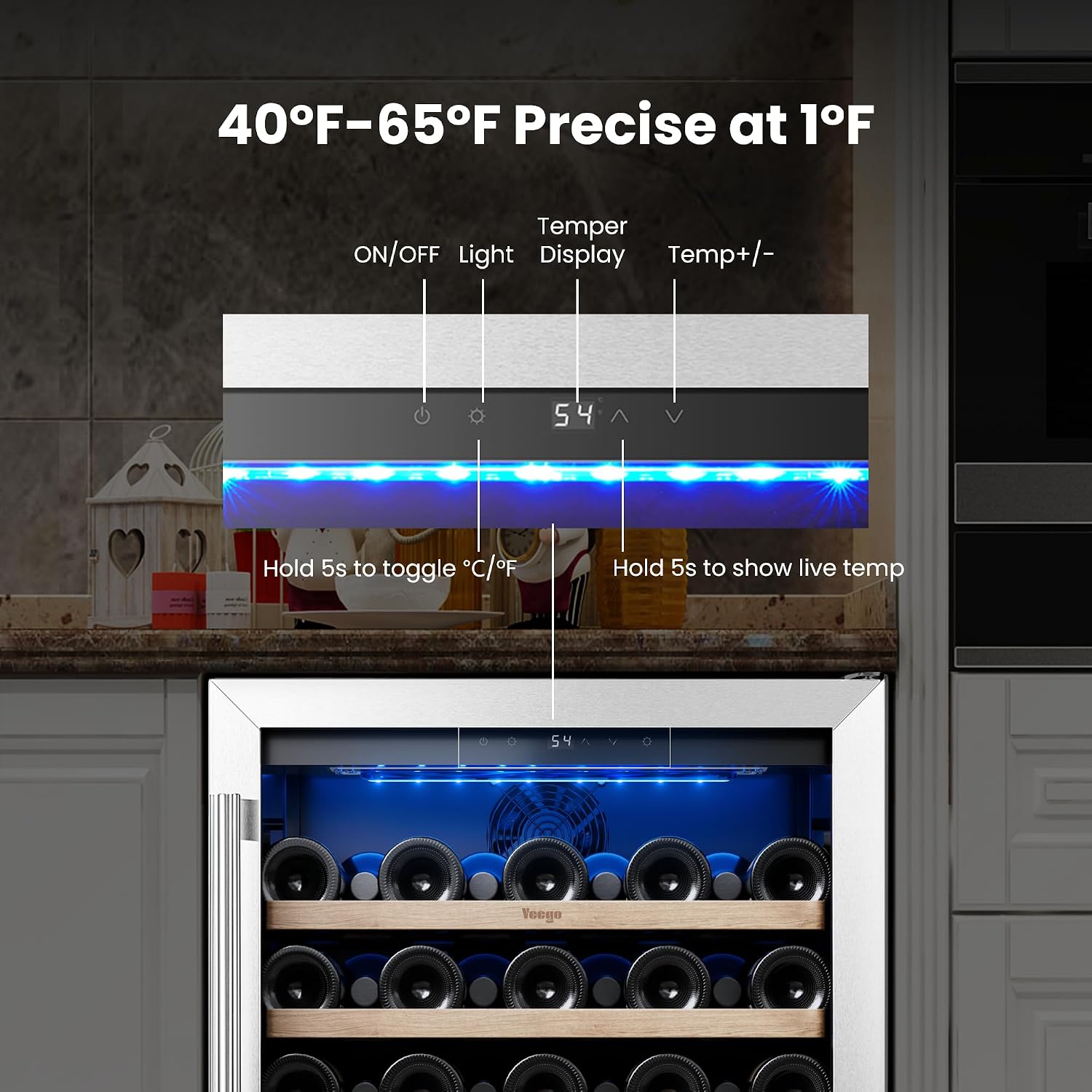 Yeego Wine Fridge Cooler - 24  - Wine Beer Cooler Fridge ulasan dan harga