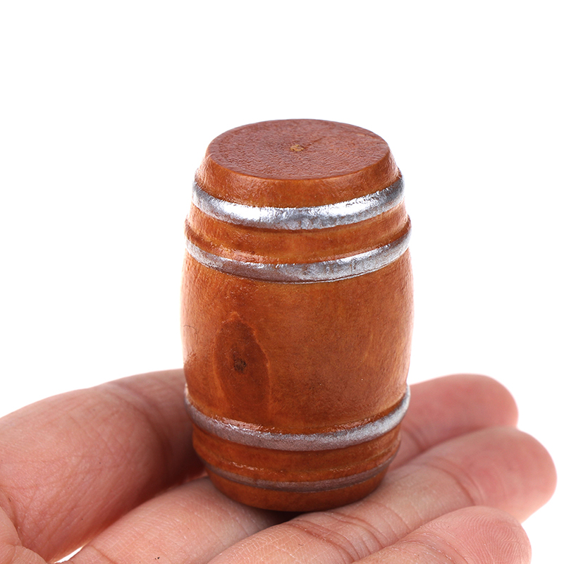1Pcs Wooden Red Wine Barrel Mi - Wine Y Beer ulasan dan harga