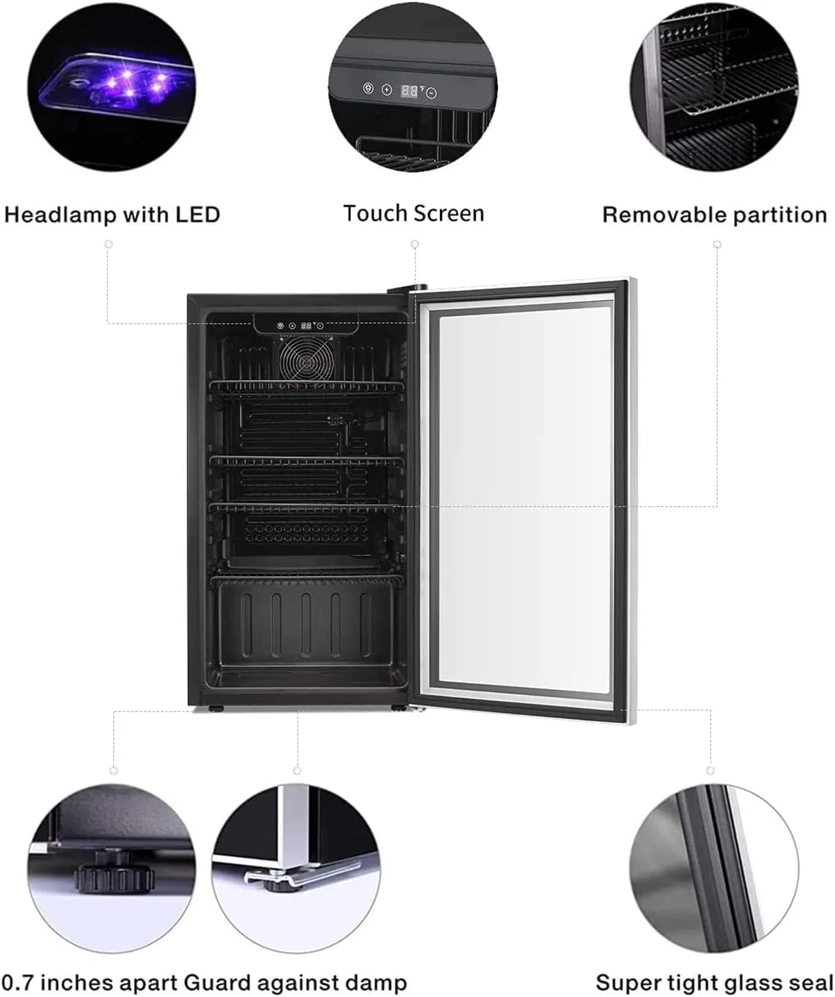 26 Bottle 130 Can Wine Cooler/ - Wine Beer Cooler Fridge ulasan dan harga