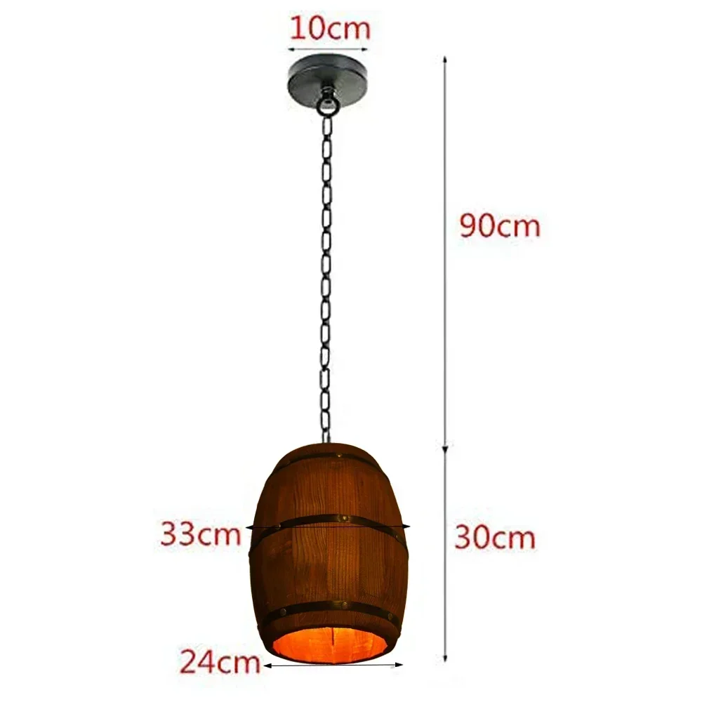 Rustic Lamp Vintage Chandelier - Wine & Beer Guayaquil ulasan dan harga