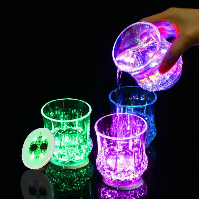 LED Coasters Sticker Night Clu - Wine Beer Red ulasan dan harga