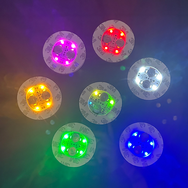 LED Coasters Sticker Night Clu - Wine Beer Red ulasan dan harga