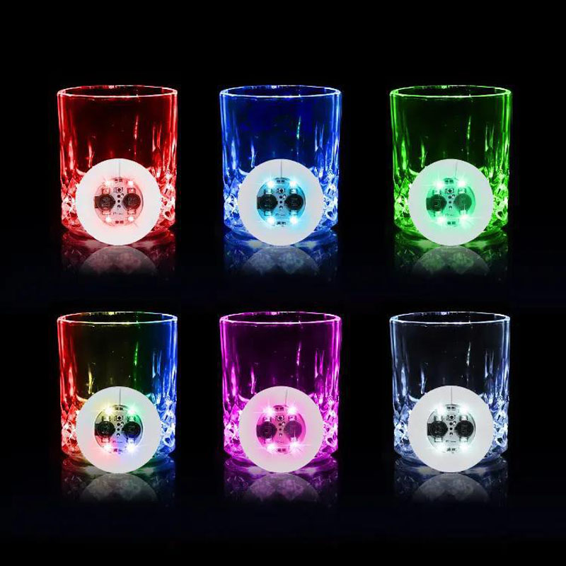 LED Coasters Sticker Night Clu - Wine Beer Red ulasan dan harga