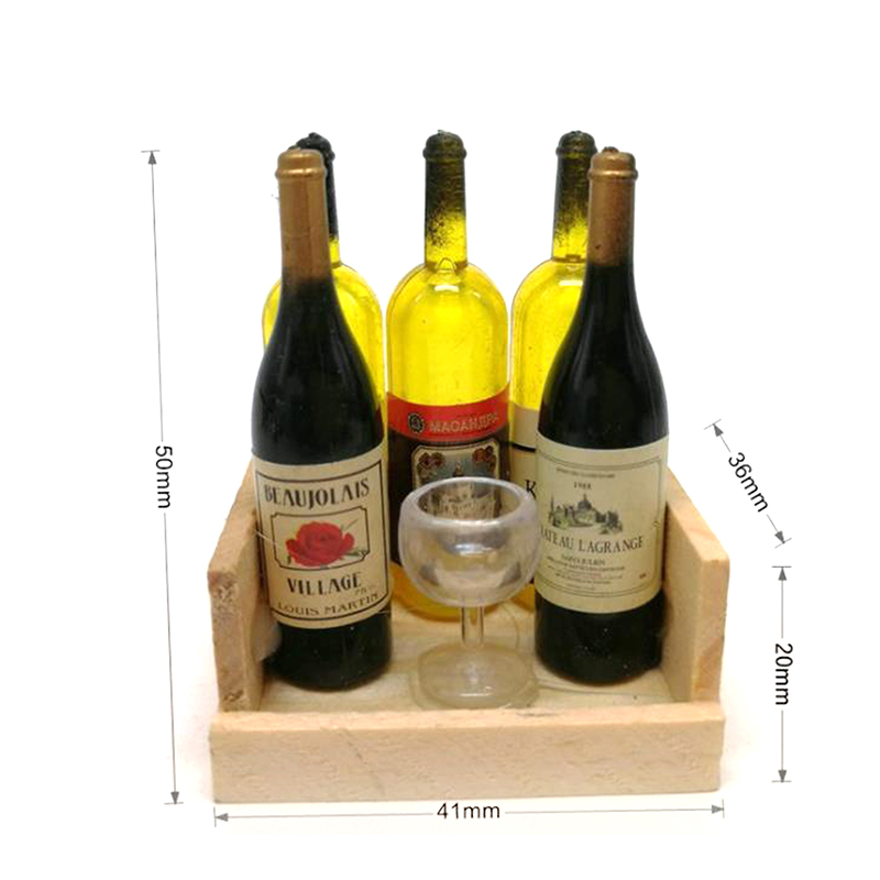 【BS】1Set Miniature Beer Wine B - Wine Y Beer ulasan dan harga