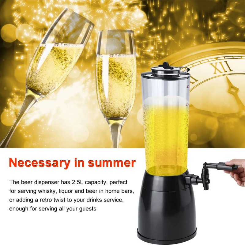 2.5L Beer Beverage Dispenser I - Wine Beer Juice ulasan dan harga