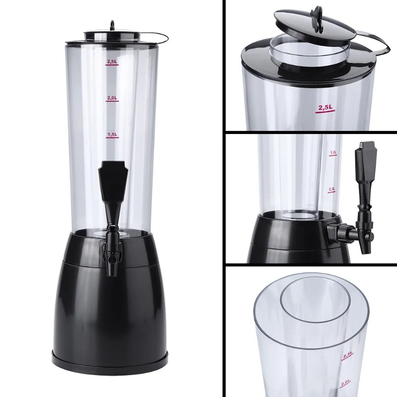 2.5L Beer Beverage Dispenser I - Wine Beer Juice ulasan dan harga