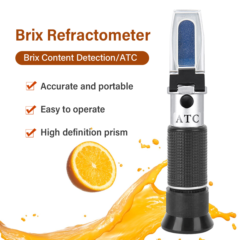 YIERYI Brix Refractometer 0-20 - Wine Beer Juice ulasan dan harga