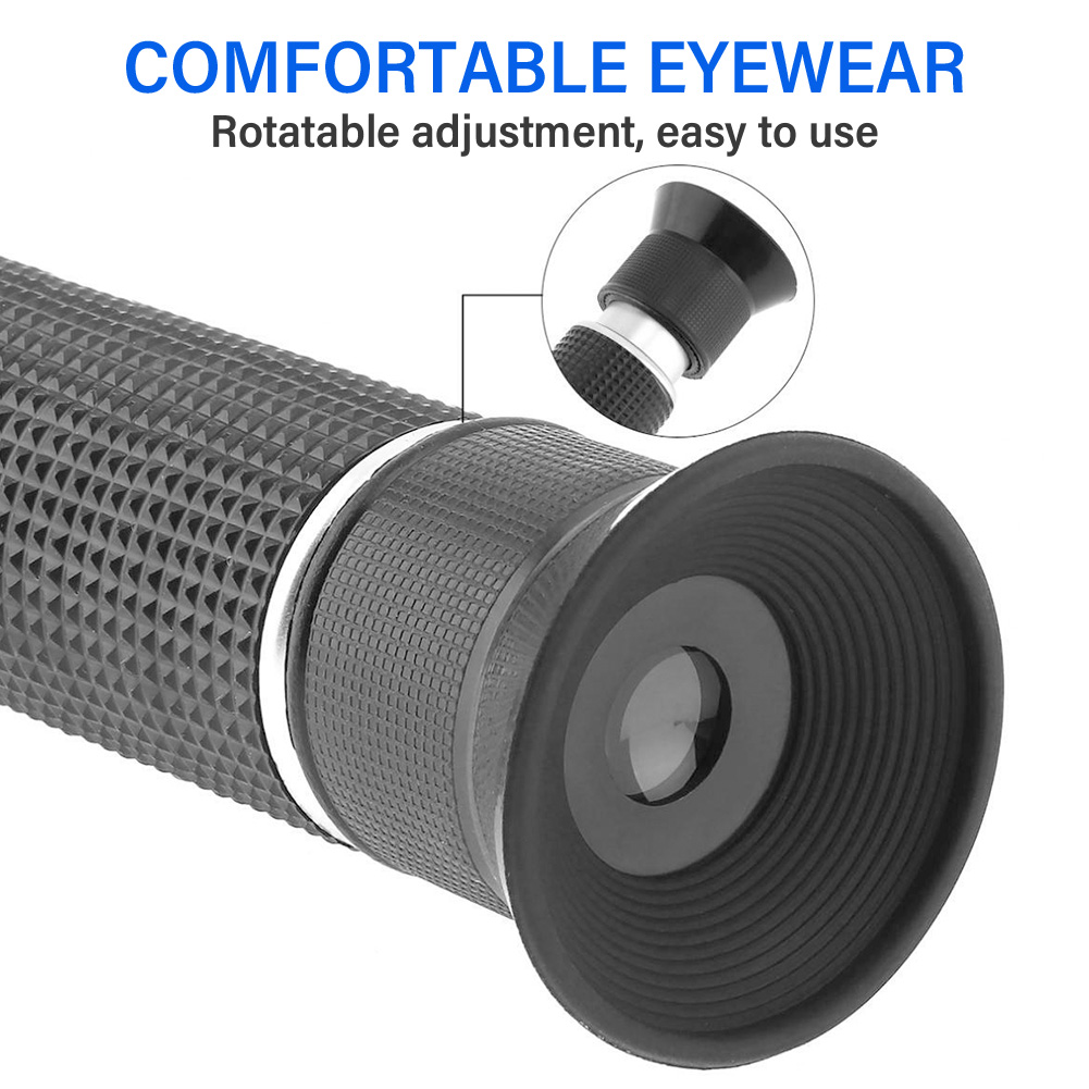 YIERYI Brix Refractometer 0-20 - Wine Beer Juice ulasan dan harga