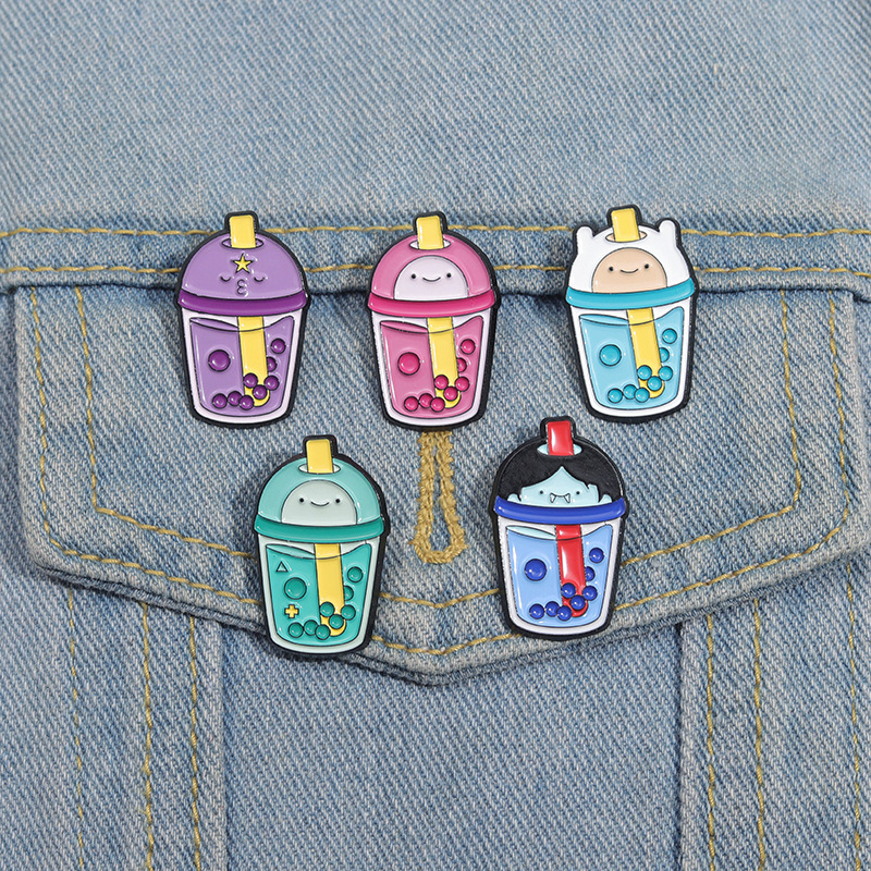 Cartoon Drink Brooch Animal Bu - Wine Beer Juice ulasan dan harga