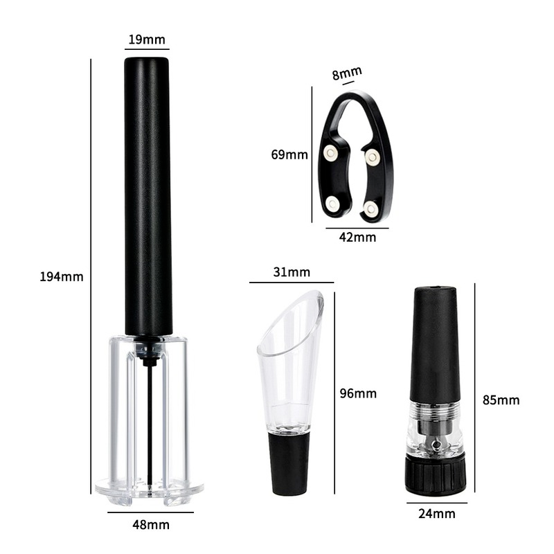 Air Pump Wine Bottle Opener Ai - Wine Beer Red ulasan dan harga