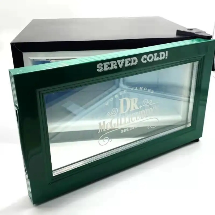 Vanace 18 Liter Mini Fridge Gl - Wine Beer Cooler Fridge ulasan dan harga