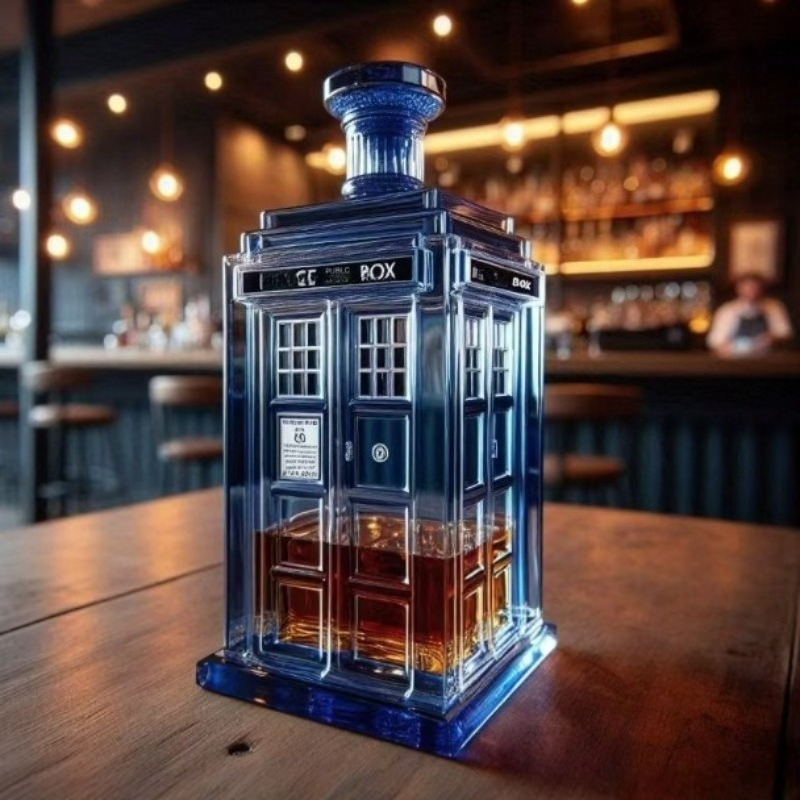 Creative Phone Booth Decanter  - Wine Vodka Beer ulasan dan harga